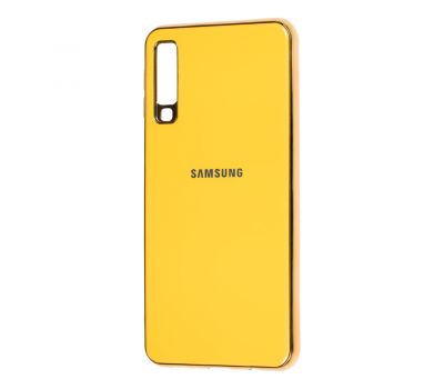 Чохол Samsung Galaxy A7 2018 (A750) Silicone case (TPU) жовтий