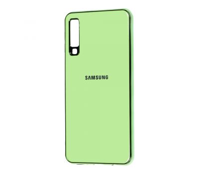 Чохол Samsung Galaxy A7 2018 (A750) Silicone case (TPU) м'ятний