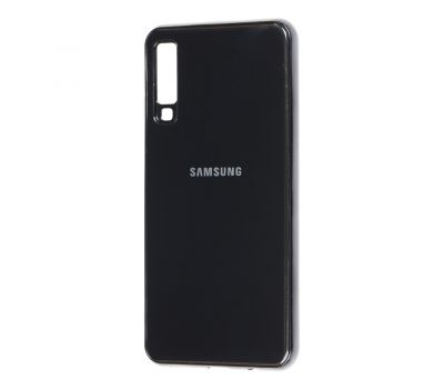 Чохол для Samsung Galaxy A7 2018 (A750) Silicone case (TPU) чорний