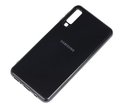 Чохол для Samsung Galaxy A7 2018 (A750) Silicone case (TPU) чорний 1487052