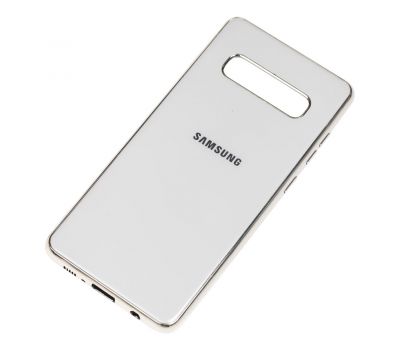 Чохол Samsung Galaxy S10+ (G975) Silicone case (TPU) білий 1487326