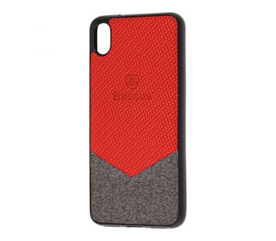 Чохол для Xiaomi  Redmi 7A Baseus color textile червоний