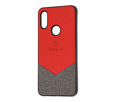 Чохол для Xiaomi Redmi 7 Baseus color textile червоний