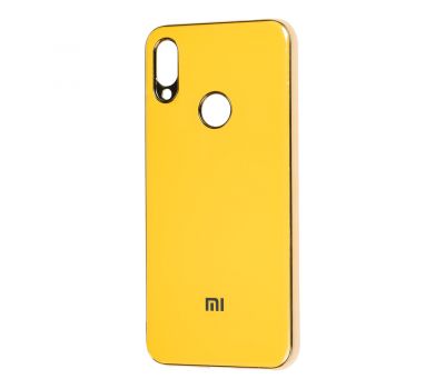 Чохол для Xiaomi Redmi 7 Silicone case (TPU) жовтий