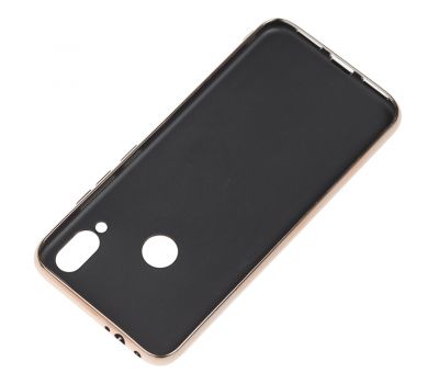 Чохол для Xiaomi Redmi 7 Silicone case (TPU) рожево-золотистий 1488944
