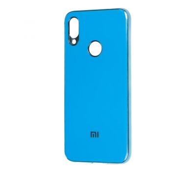 Чохол для Xiaomi Redmi Note 7 Silicone case (TPU) блакитний