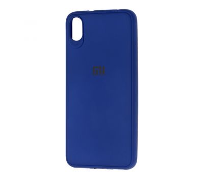 Чохол для Xiaomi Redmi 7A Logo синій
