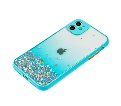 Чохол для iPhone 11 Glitter Bling м'ятний 1491359