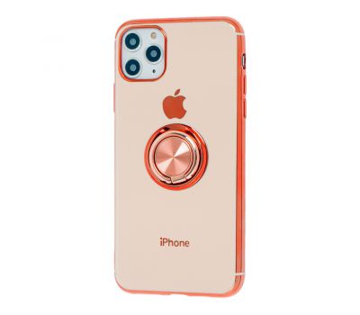 Чохол для iPhone 11 Pro Max SoftRing рожевий пісок