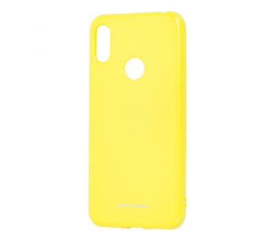 Чохол для Huawei Y6 2019 Molan Cano Jelly глянець жовтий