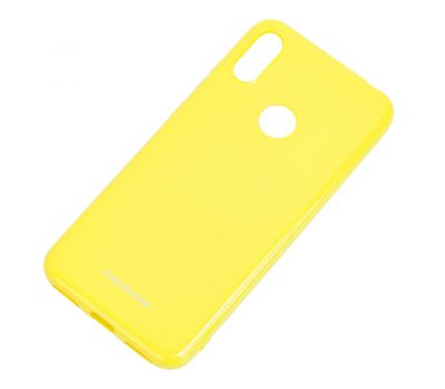 Чохол для Huawei Y6 2019 Molan Cano Jelly глянець жовтий 1492556