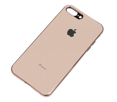 Чохол для iPhone 7 Plus / 8 Plus Silicone case (TPU) бежевий 1493036