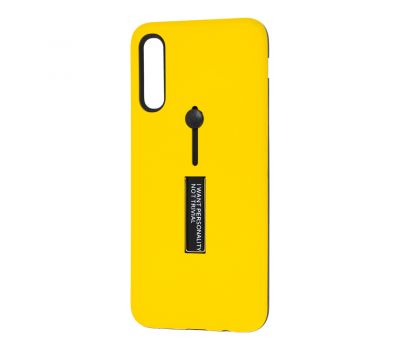 Чохол для Samsung Galaxy A70 (A705) Kickstand жовтий