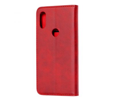 Чохол книжка для Xiaomi Mi Play Black magnet червоний 1495990