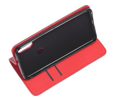 Чохол книжка для Xiaomi Mi Play Black magnet червоний 1495991