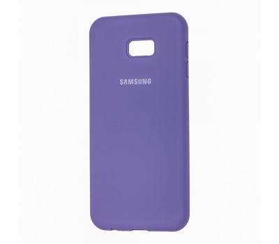 Чохол для Samsung Galaxy J4+ 2018 (J415) Silicone Full лавандовий сірий