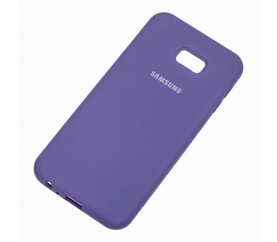 Чохол для Samsung Galaxy J4+ 2018 (J415) Silicone Full лавандовий сірий 1499276