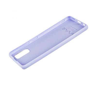 Чохол для Samsung Galaxy A41 (A415) Wave Fancy summer fruits / light purple 1504543