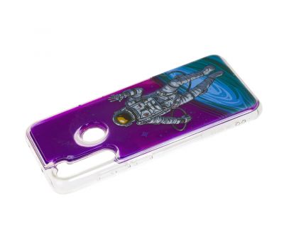 Чохол для Xiaomi Redmi Note 8 "рідкий пісок" фіолетовий космос 1508764