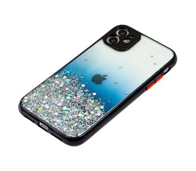 Чохол для iPhone 11 Glitter Bling чорний 1509491