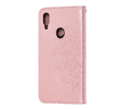 Чохол книжка для Xiaomi Redmi Note 7 / 7 Pro "Art з візитівкою" рожевий 1511890