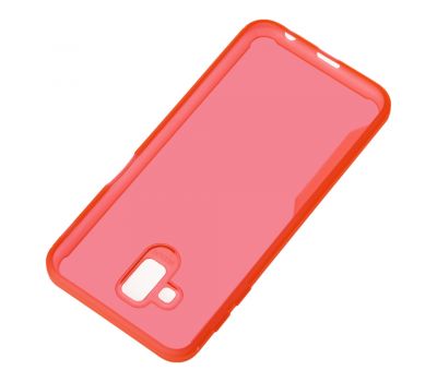Чохол для Samsung Galaxy J6+ 2018 (J610) Focus червоний 1513491