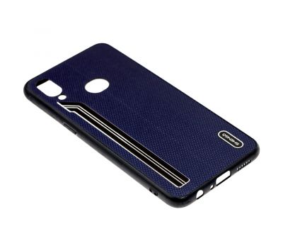 Чохол Samsung Galaxy A10s (A107) Shengo Textile синій 1521129