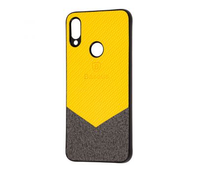 Чохол для Xiaomi  Redmi Note 7 / 7 Pro Baseus color textile жовтий