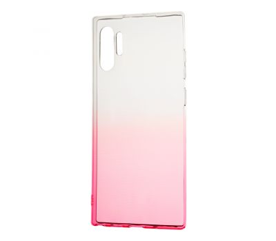 Чохол для Samsung Galaxy Note 10+ (N975) Gradient Design рожево-білий