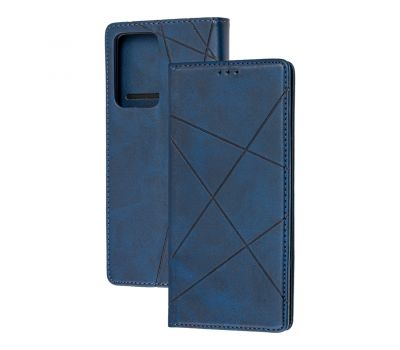 Чохол книжка Business Leather для Samsung Galaxy Note 20 Ultra (N986) синій