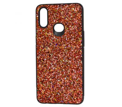 Чохол Samsung Galaxy A10s (A107) Glitter Crystal червоний