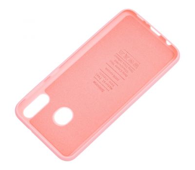 Чохол для Samsung Galaxy M20 (M205) Silicone cover рожевий 1553405