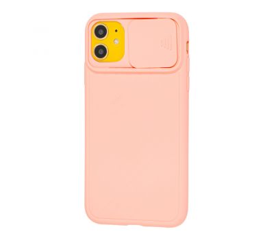 Чохол для iPhone 11 Multi-Colored camera protect рожевий