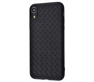 Чохол для iPhone Xr Weaving case чорний