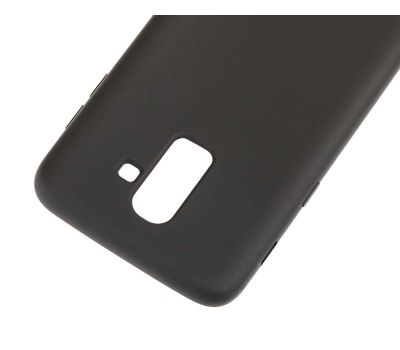 Чохол для Samsung Galaxy J8 (J810) Silicone чорний 1566452