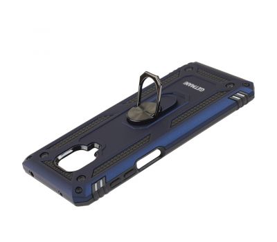 Чохол для Xiaomi  Redmi Note 9s / 9 Pro Serge Ring Getman удароміцний синій 1567186