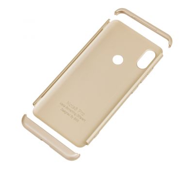 Чохол GKK LikGus для Xiaomi Redmi Note 6 Pro 360 золотистий 1569948