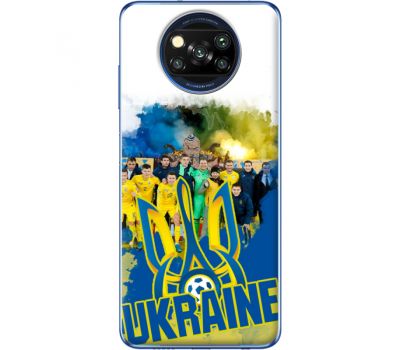 Силіконовий чохол Remax Xiaomi Poco X3 Ukraine national team