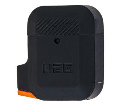 Чохол для AirPods UAG чорний/оранжевий 1570154