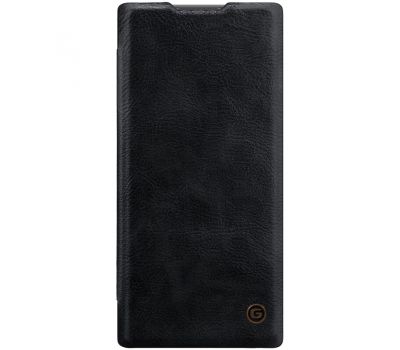 Чохол книжка Samsung Galaxy Note 10 (N970) Nillkin Qin series чорний