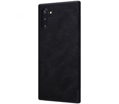 Чохол книжка Samsung Galaxy Note 10 (N970) Nillkin Qin series чорний 1570421