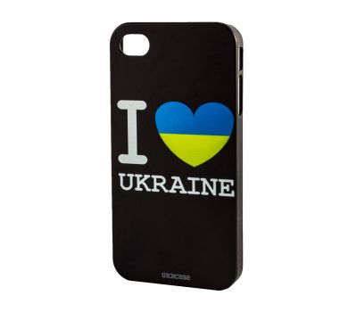 Патріотичний чохол для iPhone 4 I Ukraine