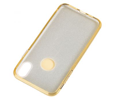 Чохол для iPhone Xs Max Shining Glitter золотистий 1578513