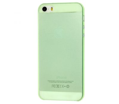 Чохол Fonemax для iPhone 5 ультратонкий зелений