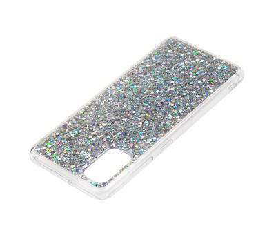 Чохол для Samsung Galaxy A41 (A415) Wave confetti сріблястий 1582880