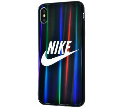 Чохол для iPhone Xs Max Benzo чорний "Nike" 1583300
