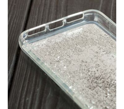 Чохол для Xiaomi Redmi 4x Блискучі вода срібляста "дівчина" 159347