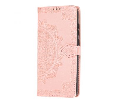 Чохол книжка для Samsung Galaxy A10s (A107) "Art з візитівкою" рожевий
