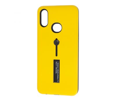 Чохол для Samsung Galaxy A10s (A107) Kickstand жовтий