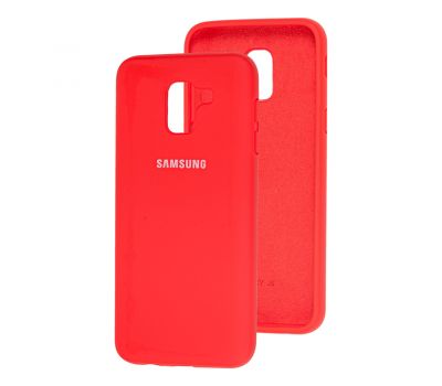Чохол для Samsung Galaxy J6 2018 (J600) Silicone Full червоний